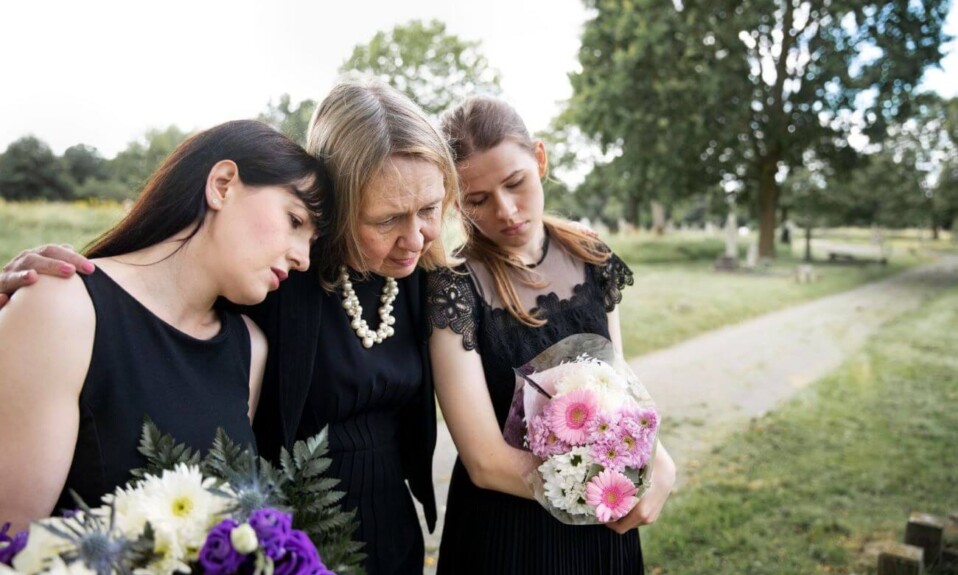 podziękowania dla zmarłej babci